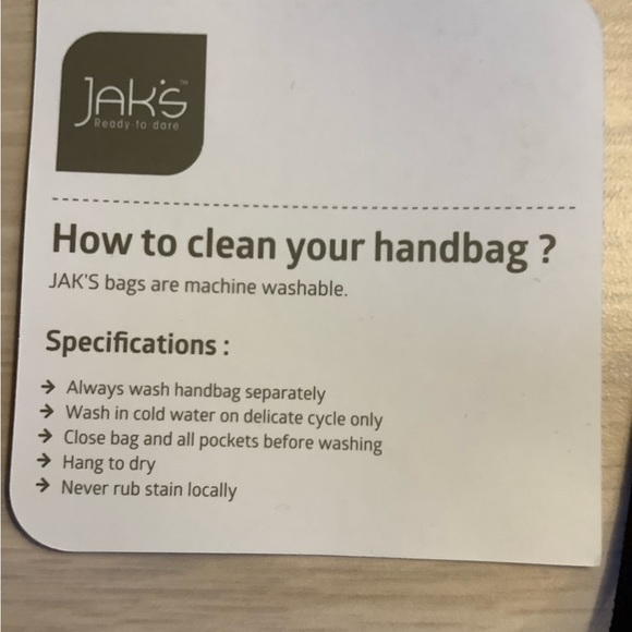 New with tag - jak’s handbag - Picture 5 of 6